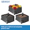 Us Weight Decorative Umbrella Base Planter Box, 19.5-inch Length x 17.5-inch Width x 15.5-inch Height FUBPBB - alternate 6